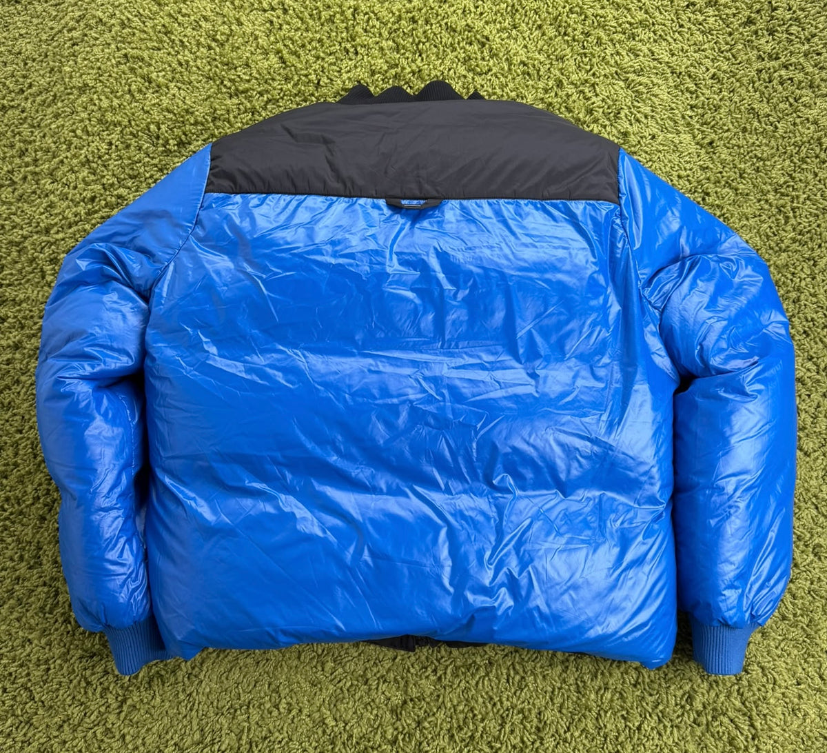 Giubbotto Louis Vuitton Bouson Blu Nero Reversibile