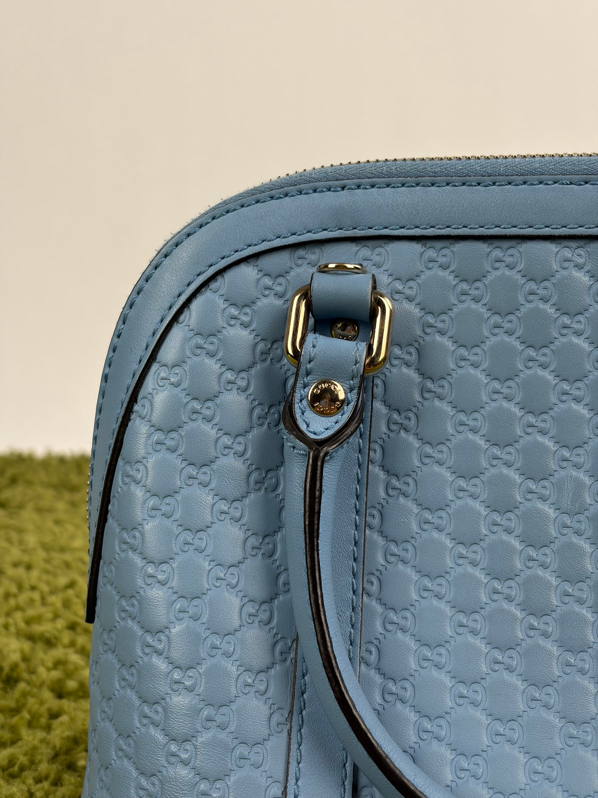 Borsa Dome Gucci Azzurra