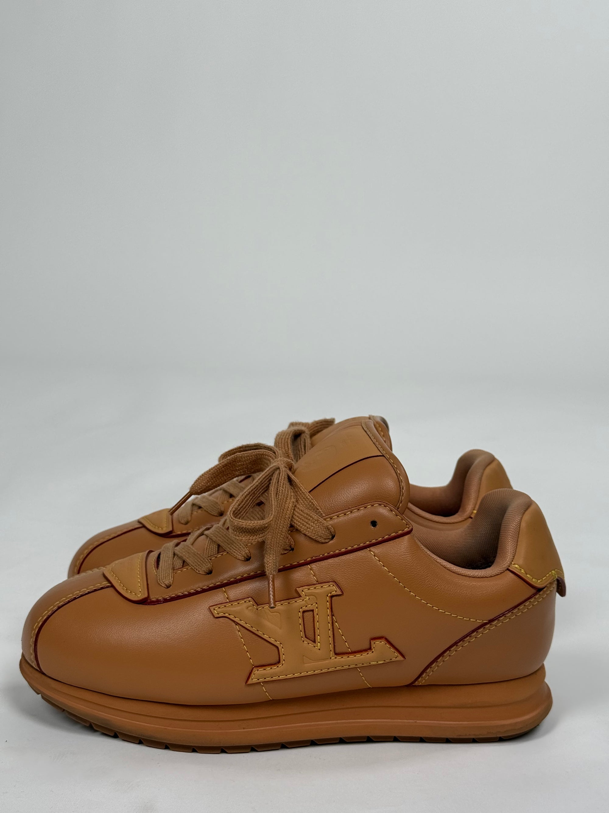 Louis Vuitton Butter soft Size 6.5=40.5 veste 41.5 marrone