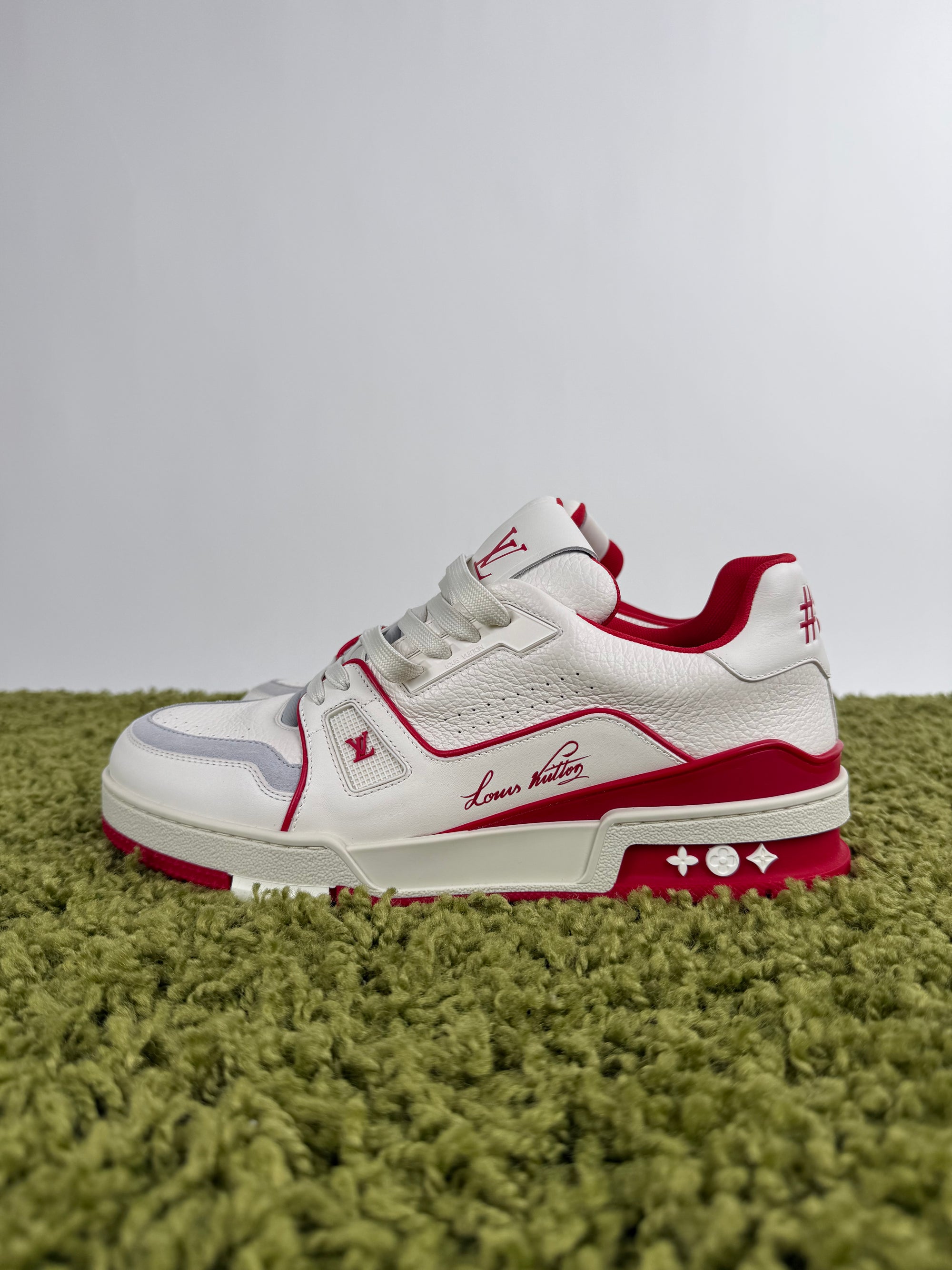 Louis Vuitton Trainer Bianca Rossa 7