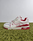 Louis Vuitton Trainer Bianca Rossa 7