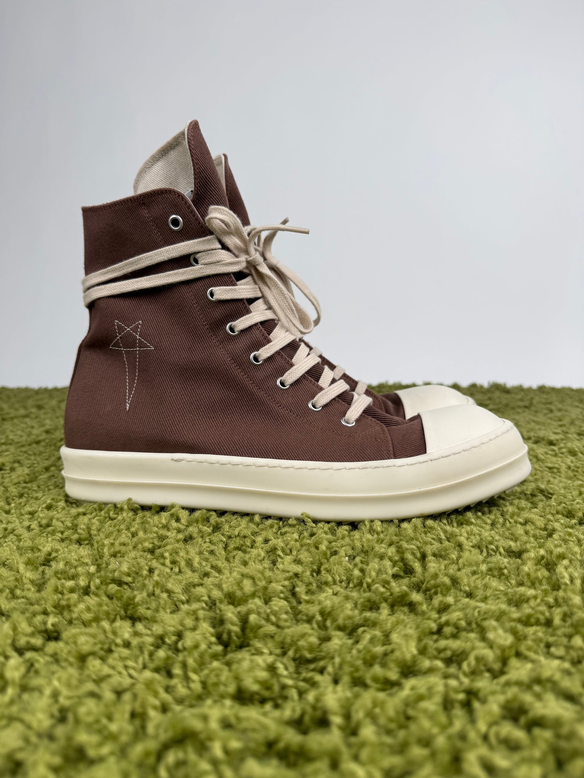 Rick Owens Ramones DRKSHDW marrone 44