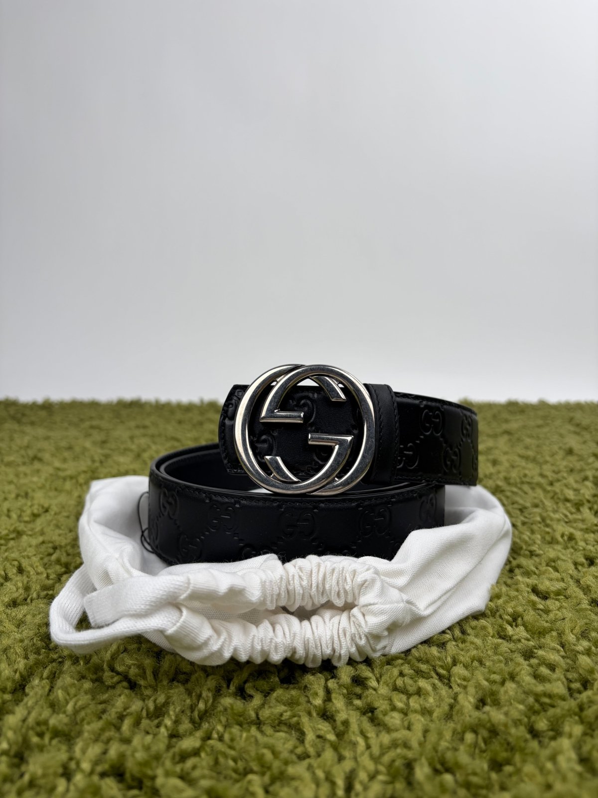 Cintura Gucci Nera 95/38 110cm - Second Hand Di Fiore