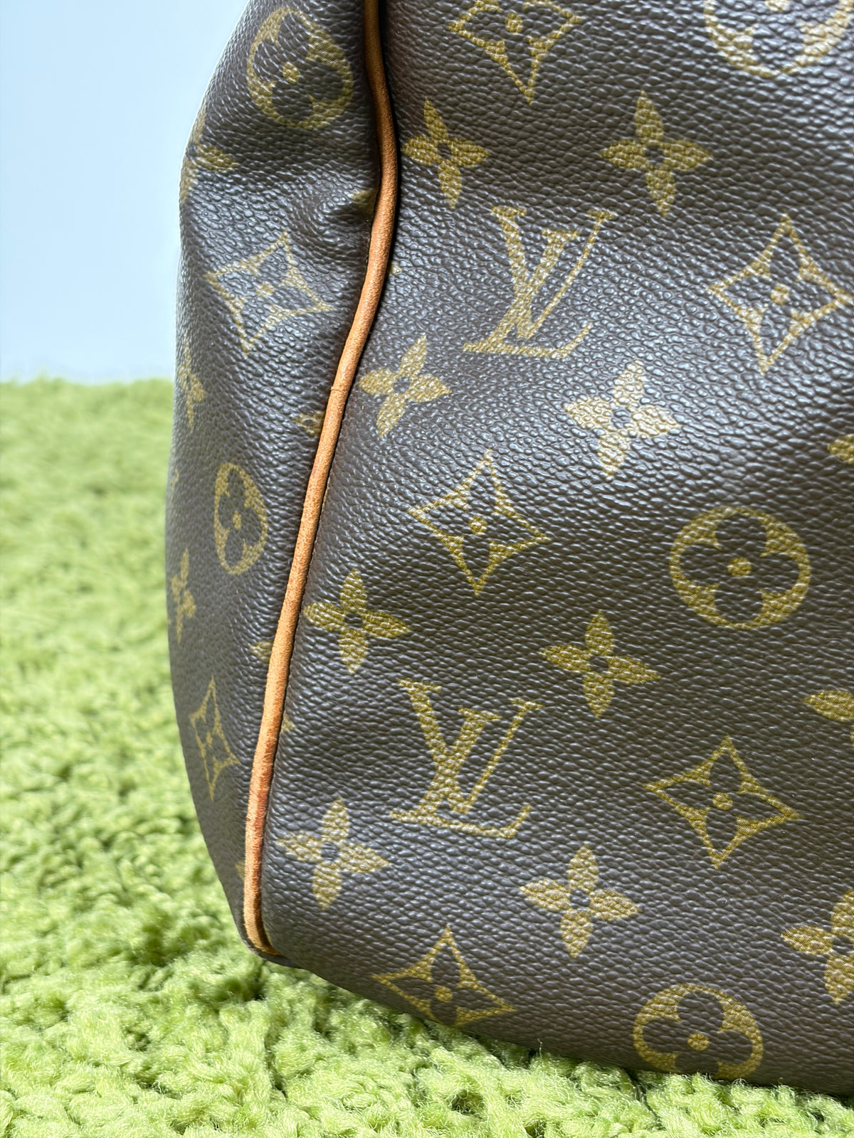 Borsone da viaggio Keepal Louis Vuitton Marrone