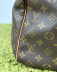 Borsone da viaggio Keepal Louis Vuitton Marrone