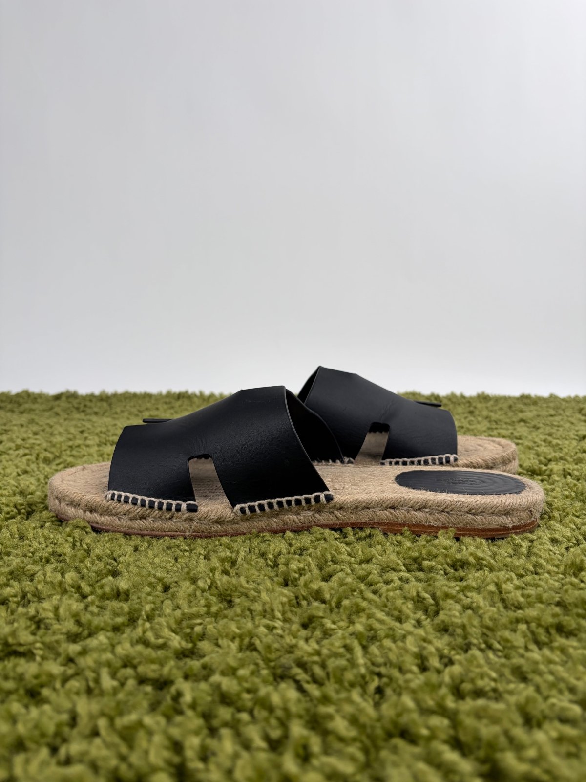 Mules Hermès nera 46 - Second Hand Di Fiore