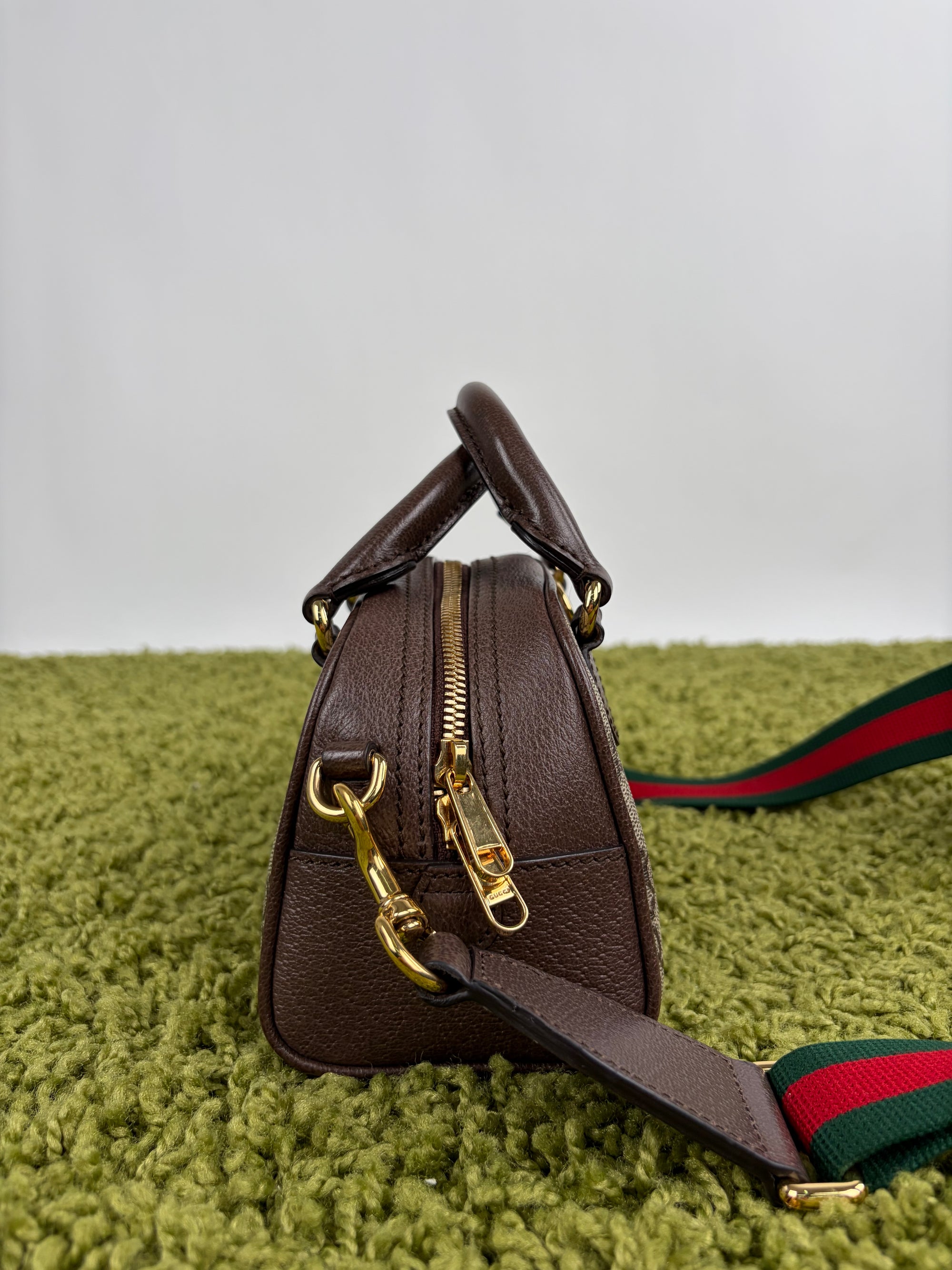 Borsa Gucci marrone beige e marrone
