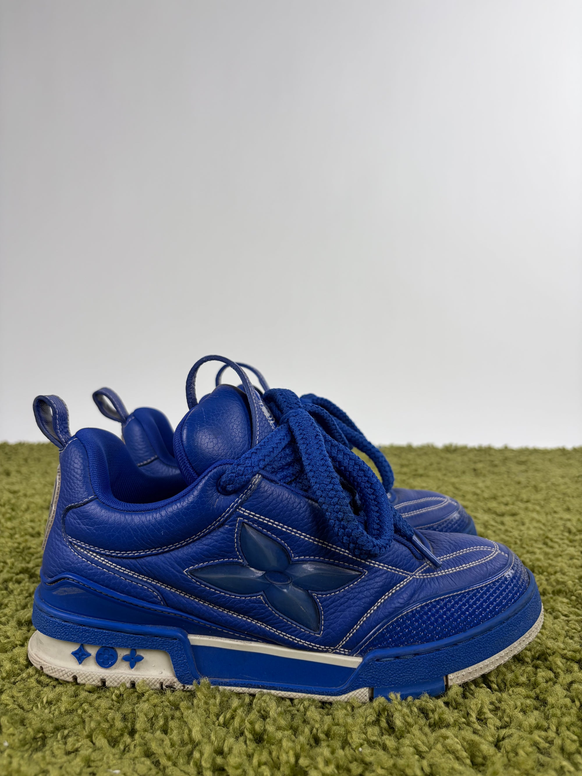 Louis vuitton skate Size 7.5=41.5 calza 42.5 blu