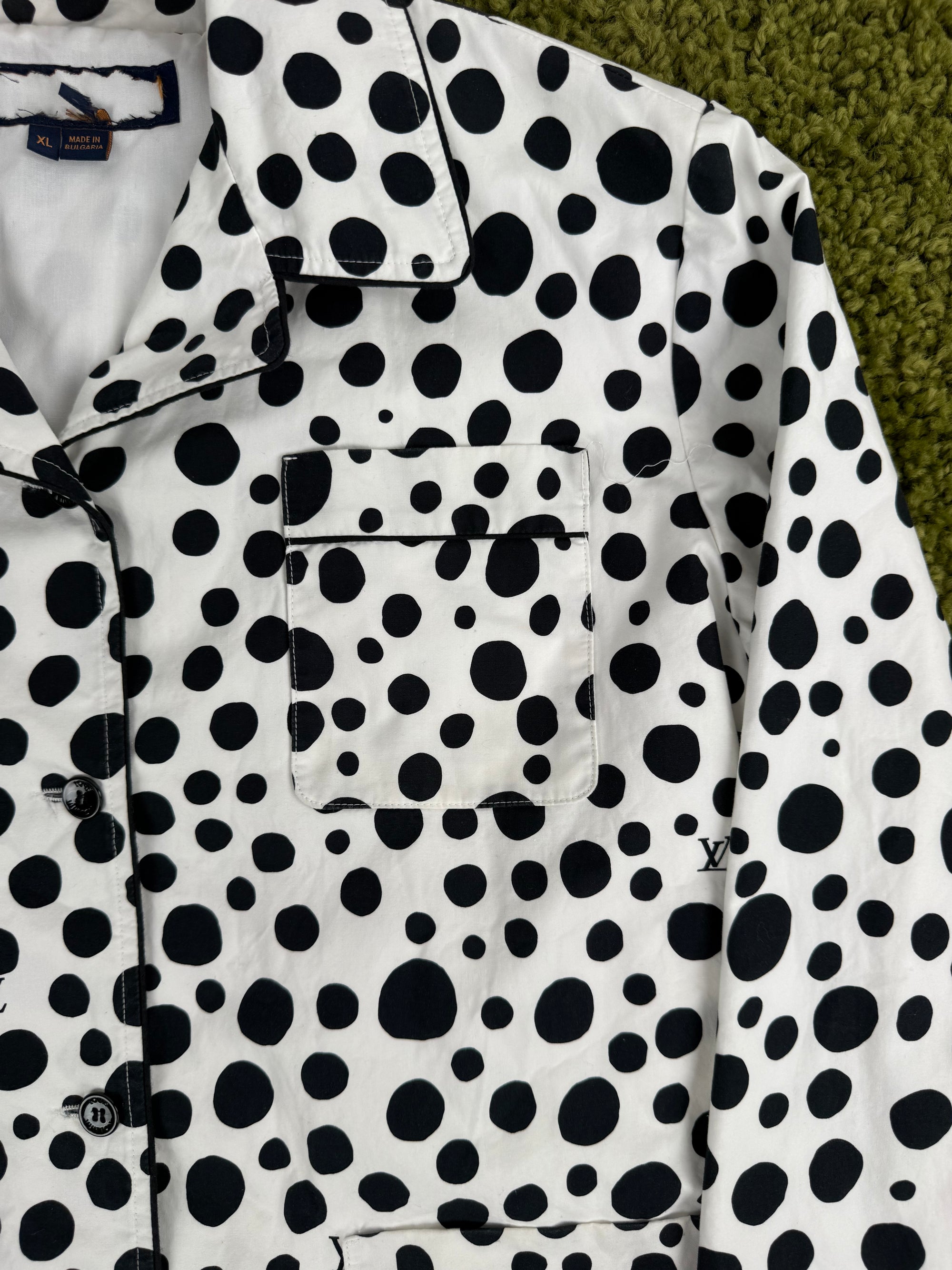 Camicia Louis Vuitton a Pois X Yayoi Kusama XL