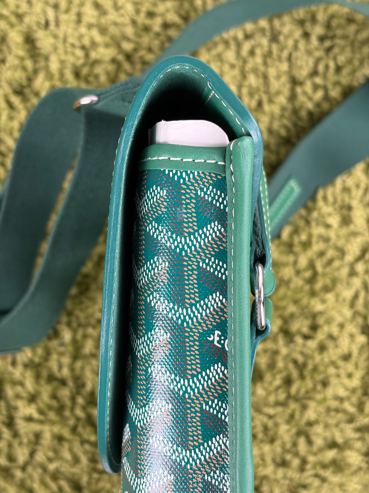 Borsa a tracolla Coursier Goyard Verde