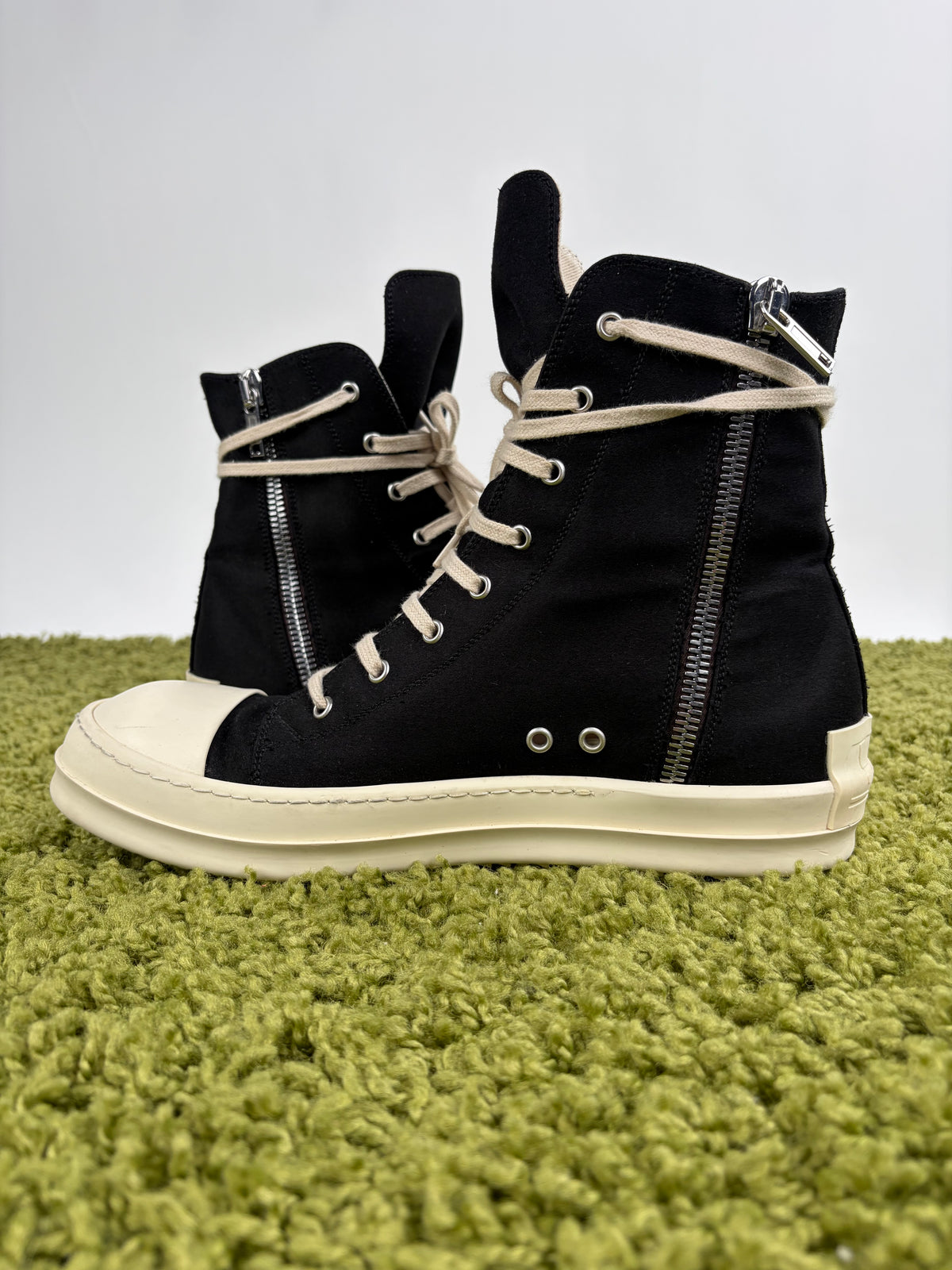 Rick Owens Ramones High DRKSHDW 44 Nera