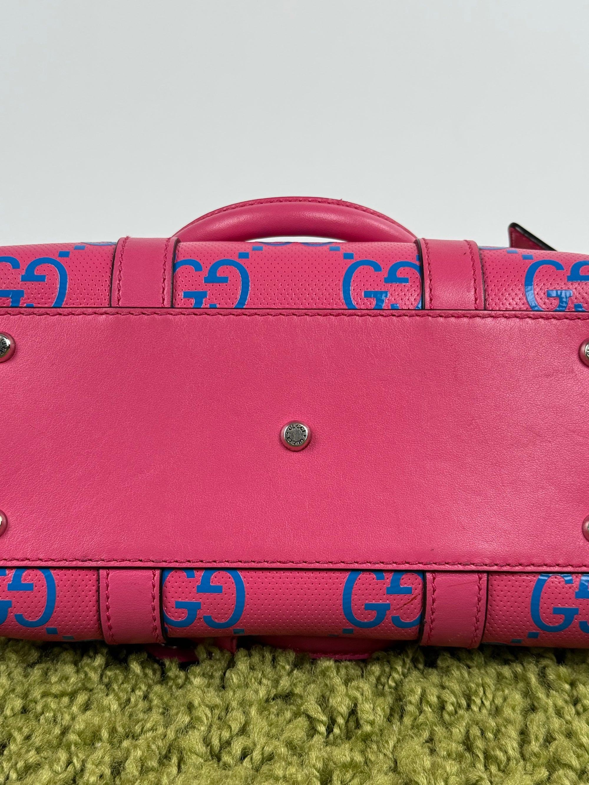 Borsa Boston Gucci Rosa Multicolor