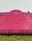 Borsa Boston Gucci Rosa Multicolor