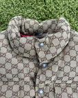Gilet The North Face X Gucci Beige XL