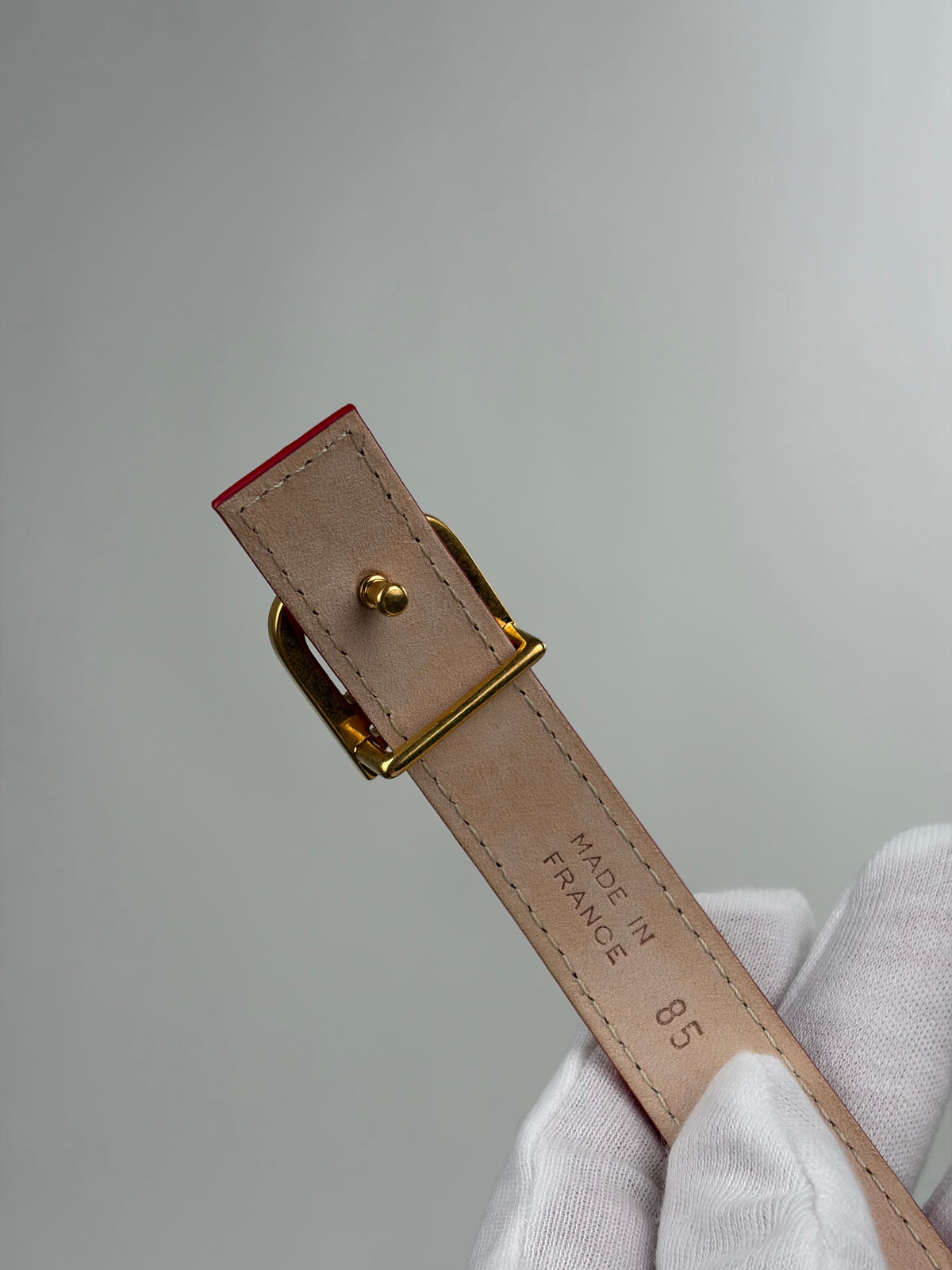 Cintura Balmain B Rossa 85 101cm