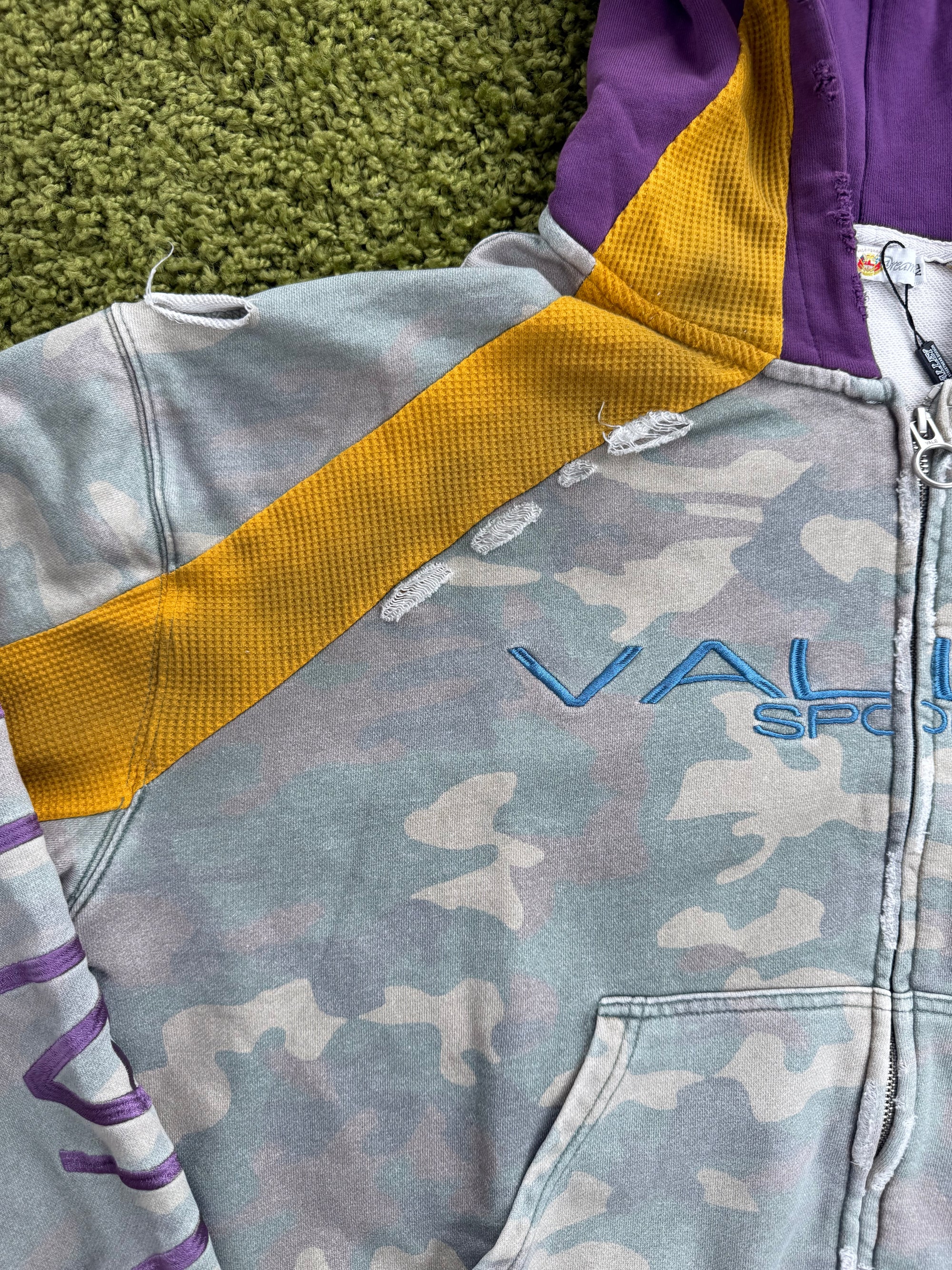 Felpa Valley Dreams Grigia Multicolor L