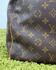 Borsone Keepall Louis Vuitton 55 vintage Marrone