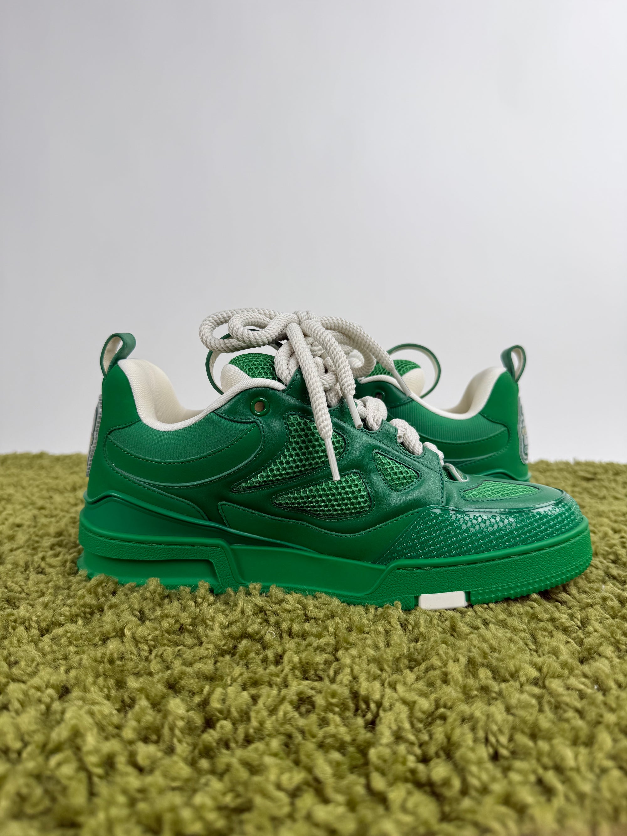 Louis Vuitton Skate Verde 7.5