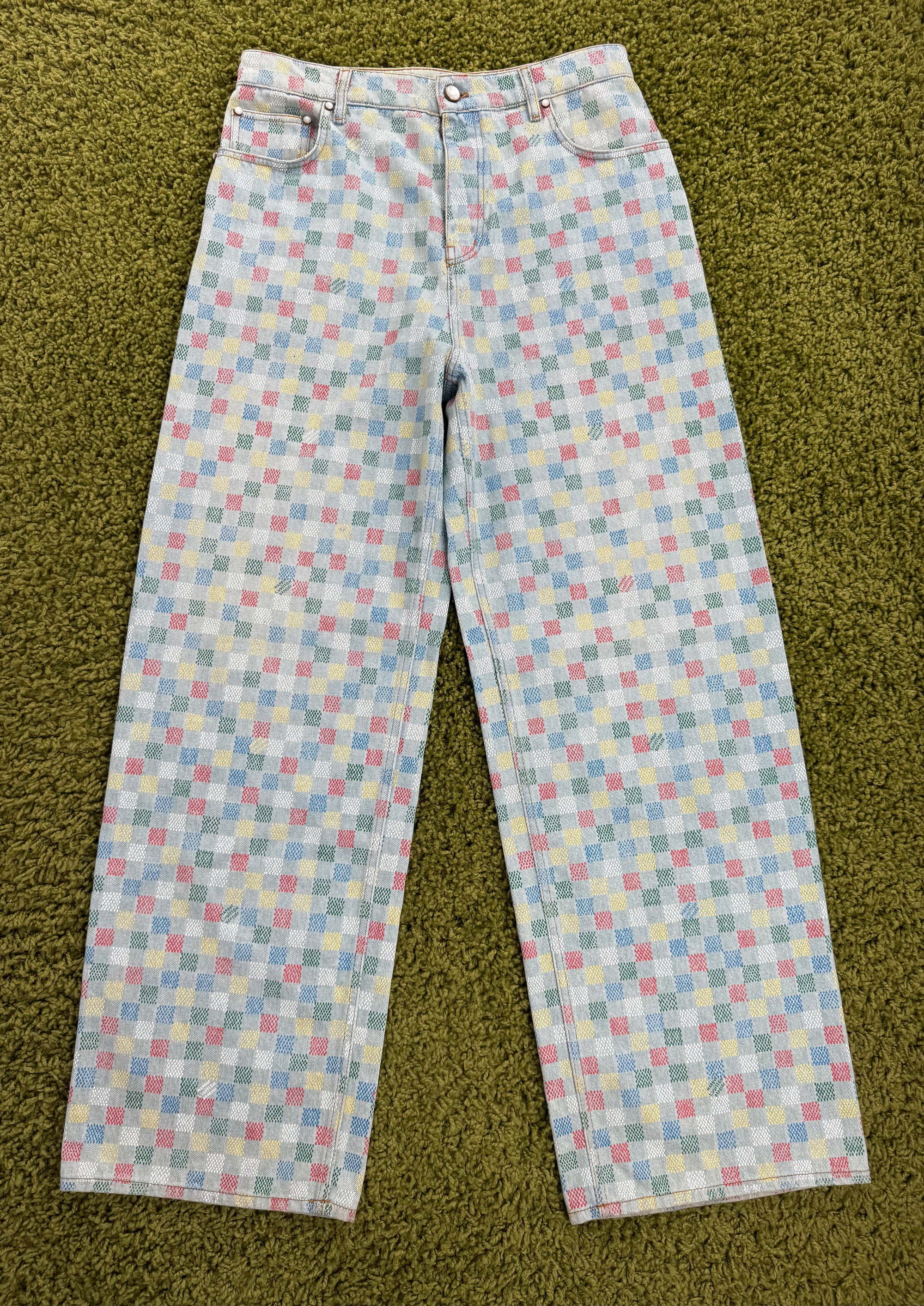 Completo Louis Vuitton in denim Giacca L Jeans S/M