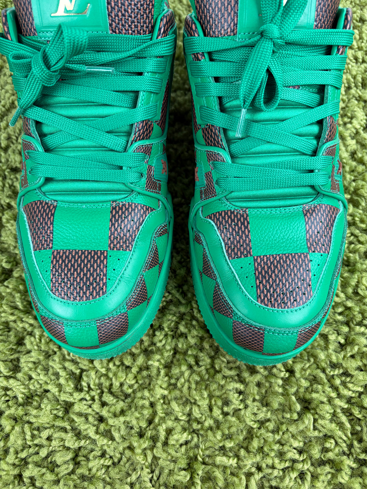 Louis Vuitton Trainer Verde 6