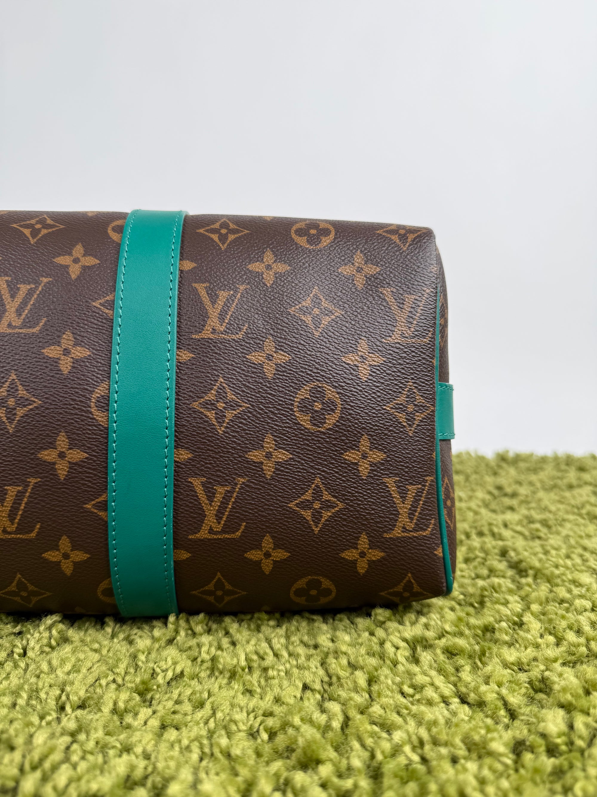 Borsone Keepall Louis Vuitton Baundoliere Marrone
