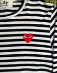 Longsleeve Comme de Garçons Bianca e Nera S