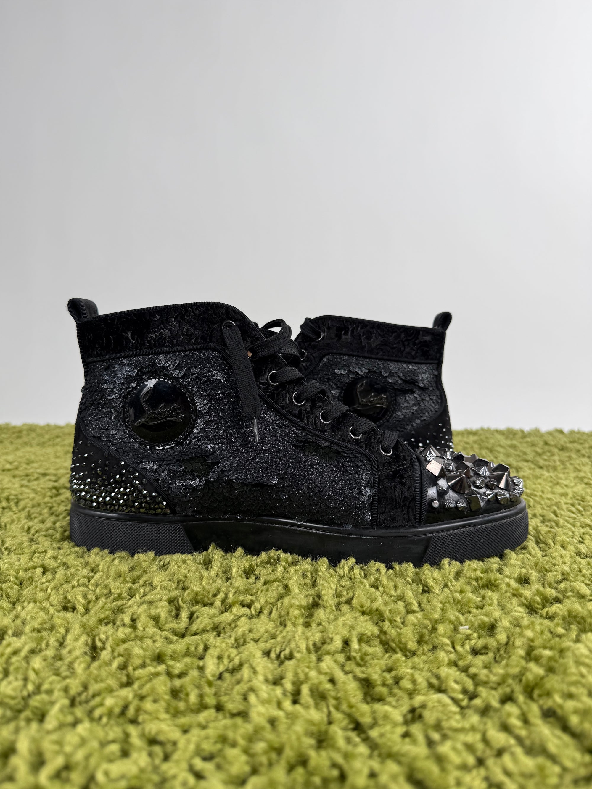 Christian Louboutin Pik Pik Louis High Nera 42