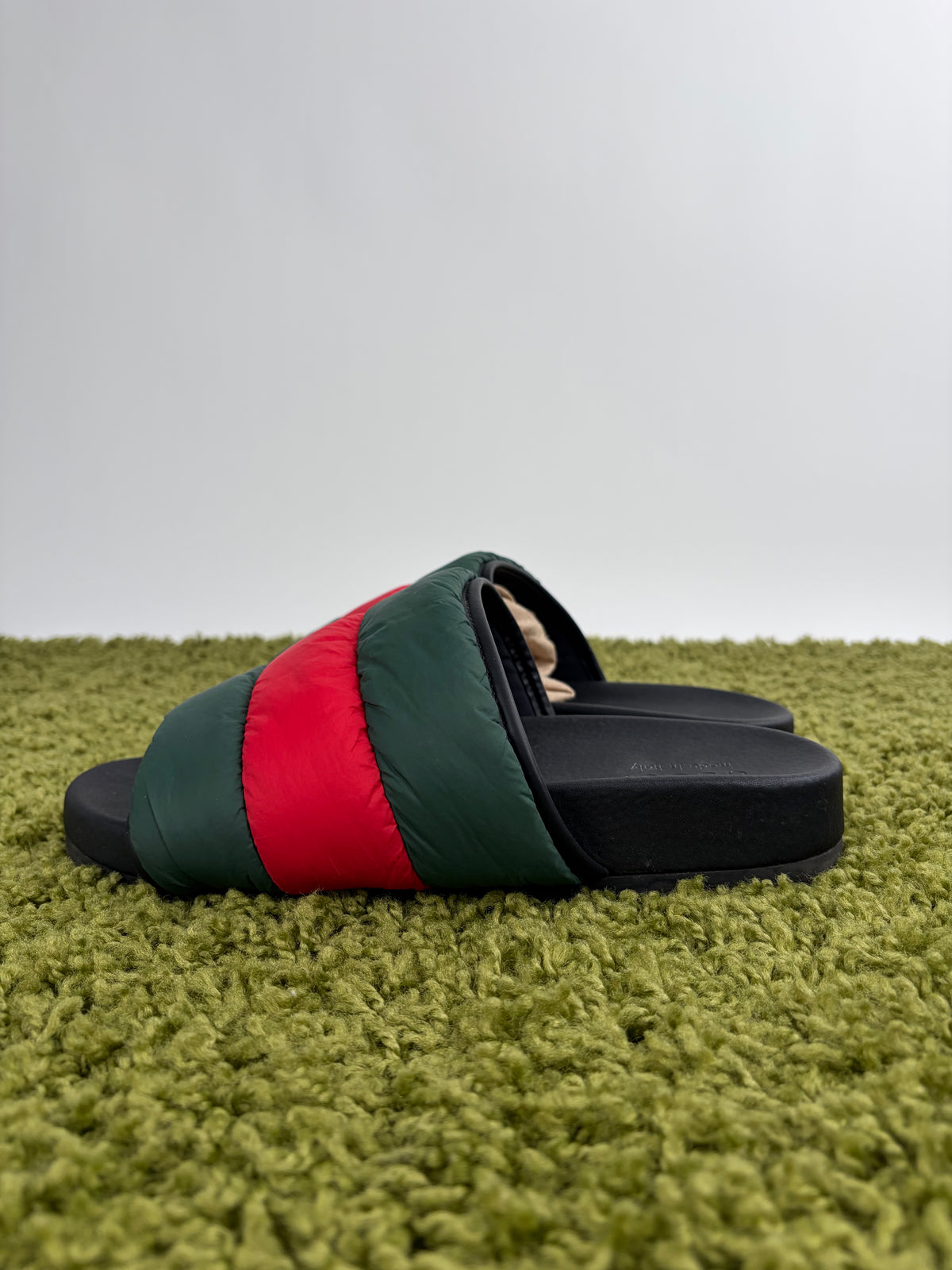 Sandali Slide Imbottiti Gucci  Neri 9