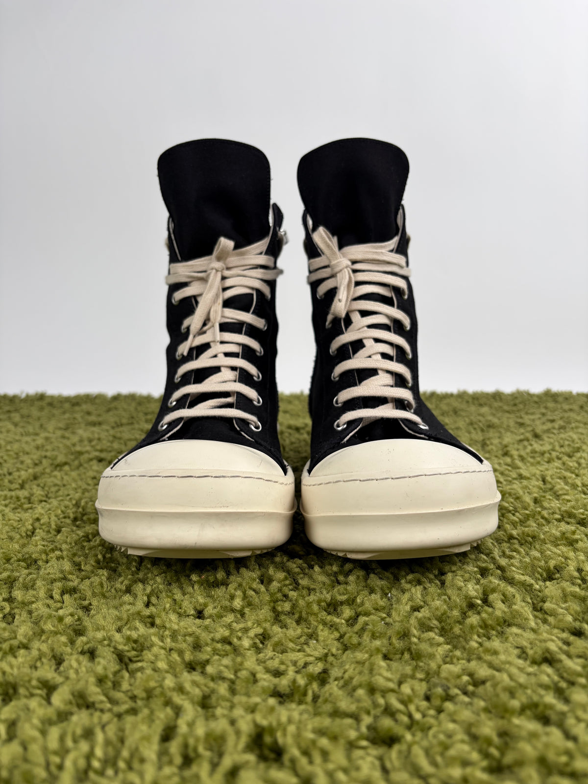 Rick Owens Ramones High DRKSHDW 44 Nera