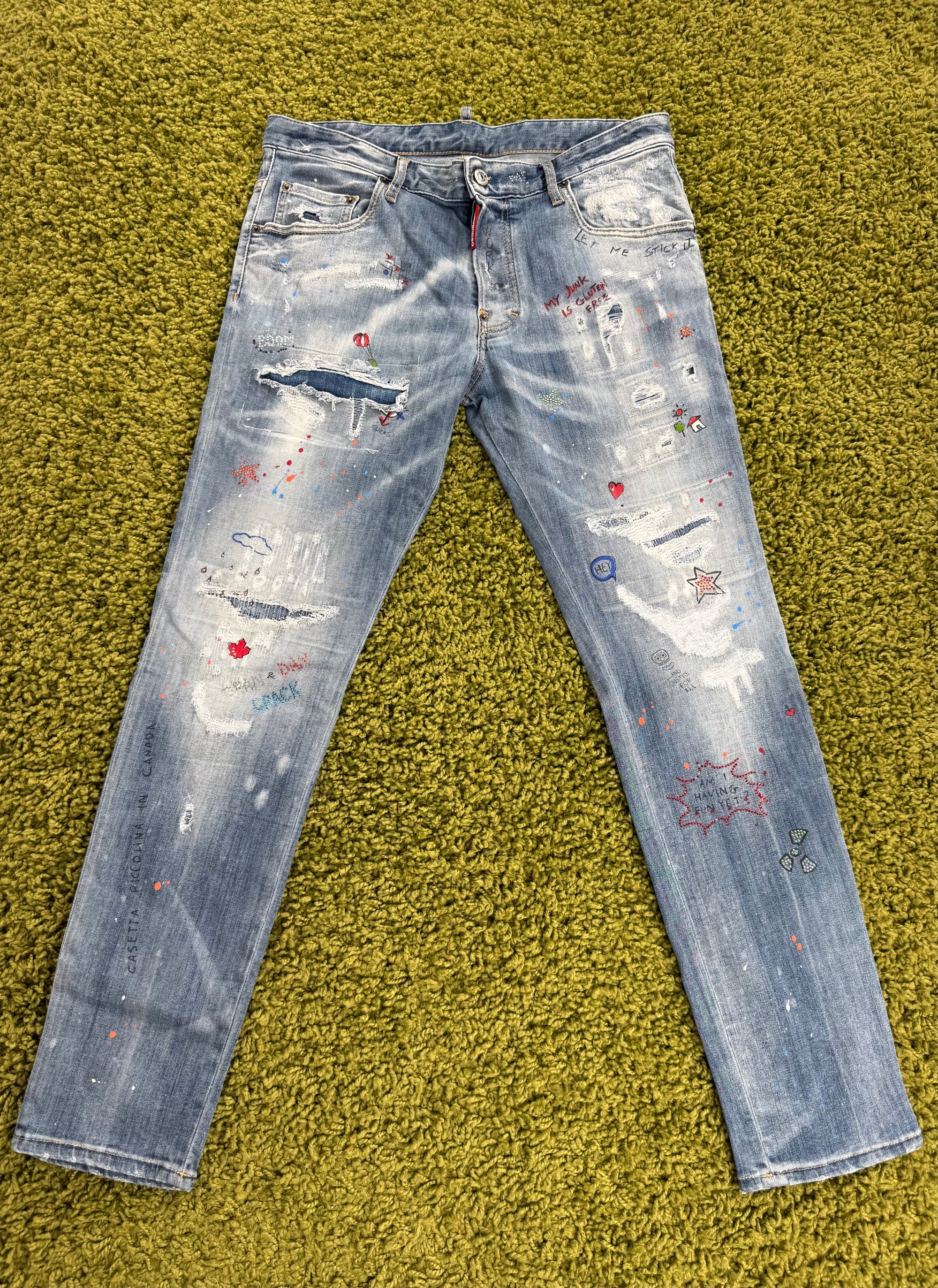 Jeans Dsquared2 in denim Multicolor 50