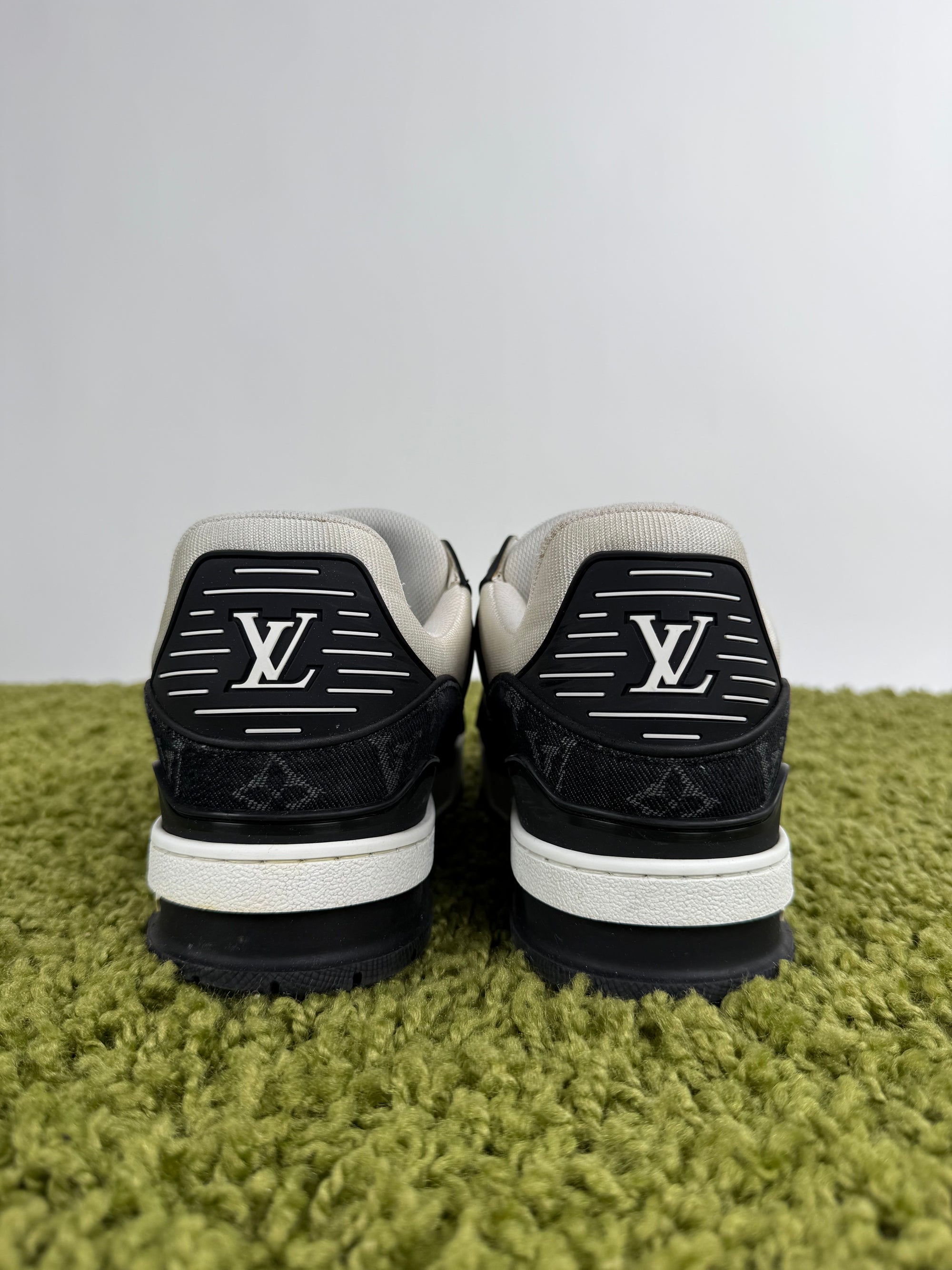 Louis Vuitton Trainer in denim Nera 7