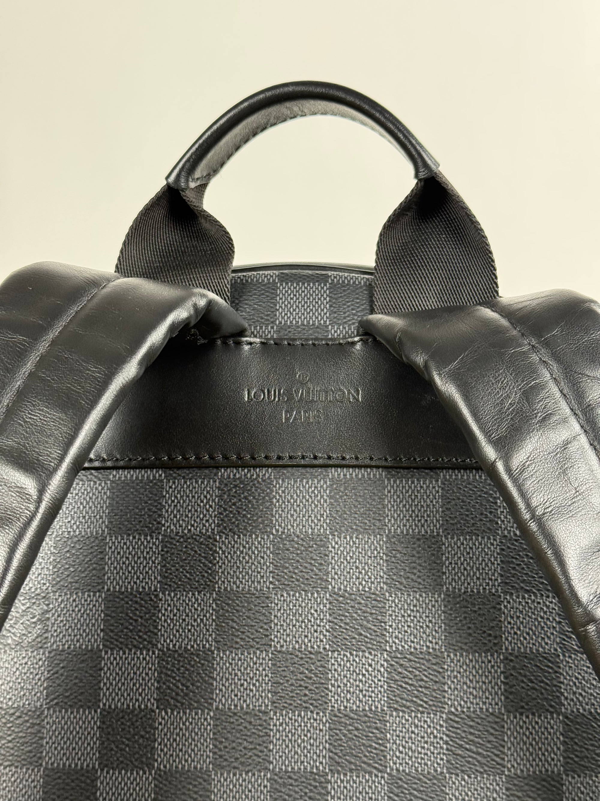 Zaino Josh Damier Louis Vuitton Nero