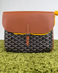Goyard Borsa Coursier Messenger Marrone Nero