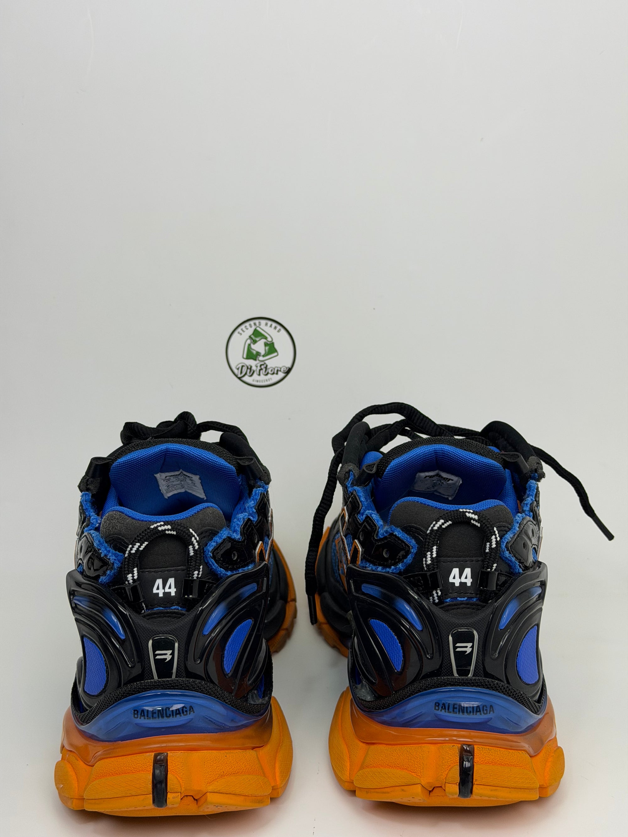 Balenciaga Runner Size 44 nera arancione e blu