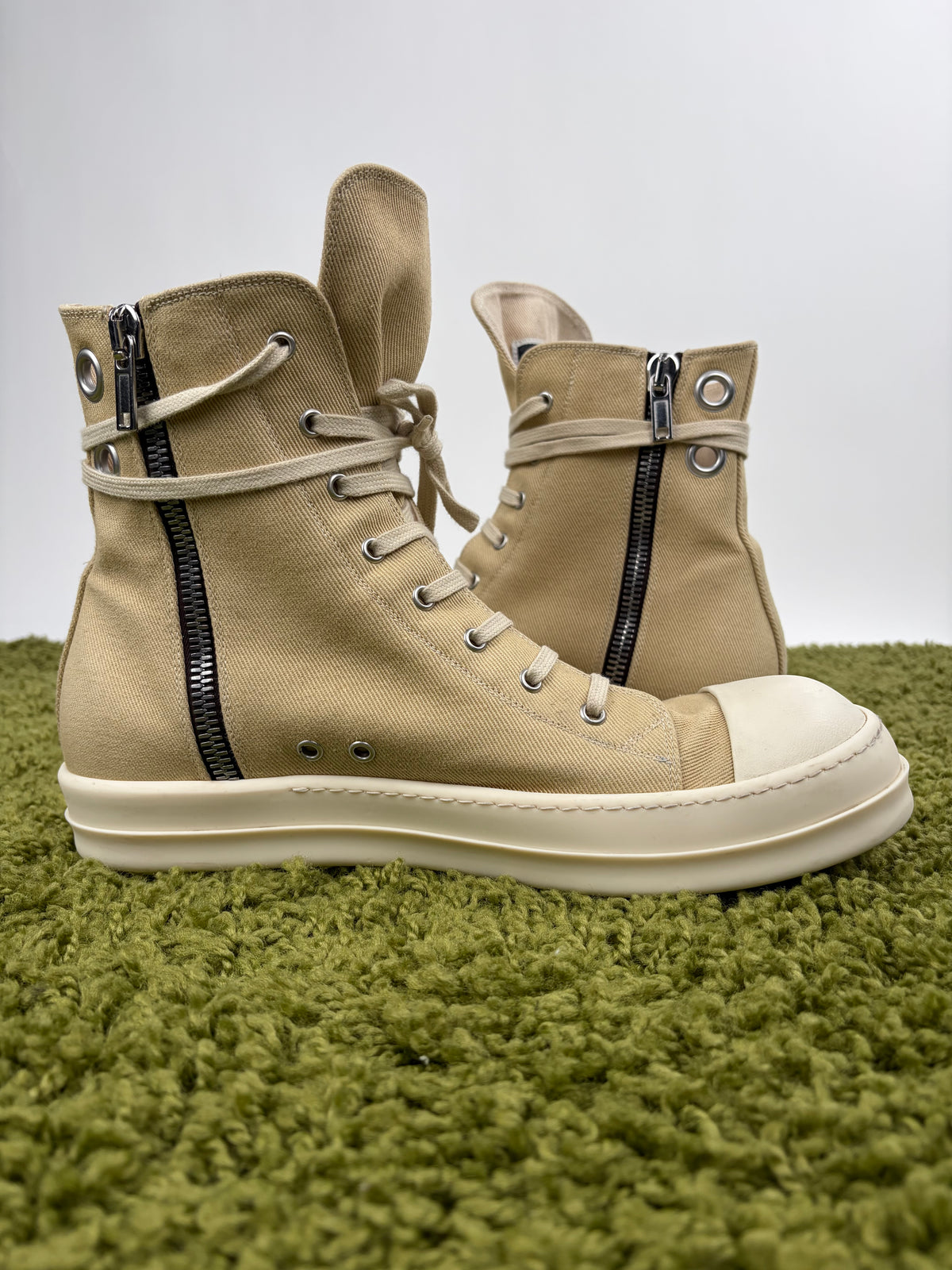 Rick Owens Ramones DRKSHDW  Beige 46