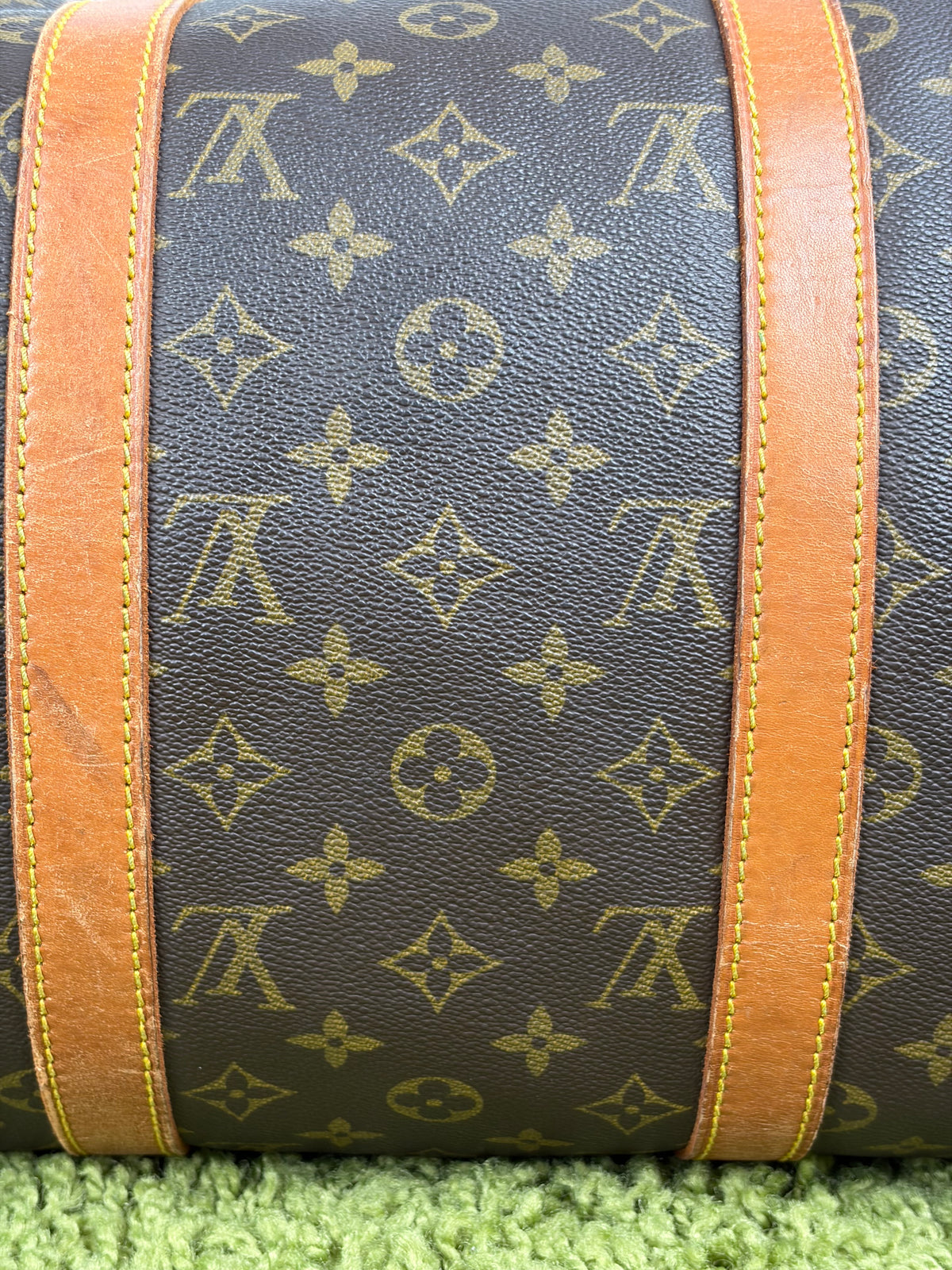 Borsone da viaggio Keepal Louis Vuitton Marrone