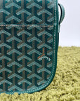 Borsa Goyard Belvedere PM in tela Goyardine Verde