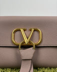 Borsa a tracolla Valentino Garavani VRING Rosa