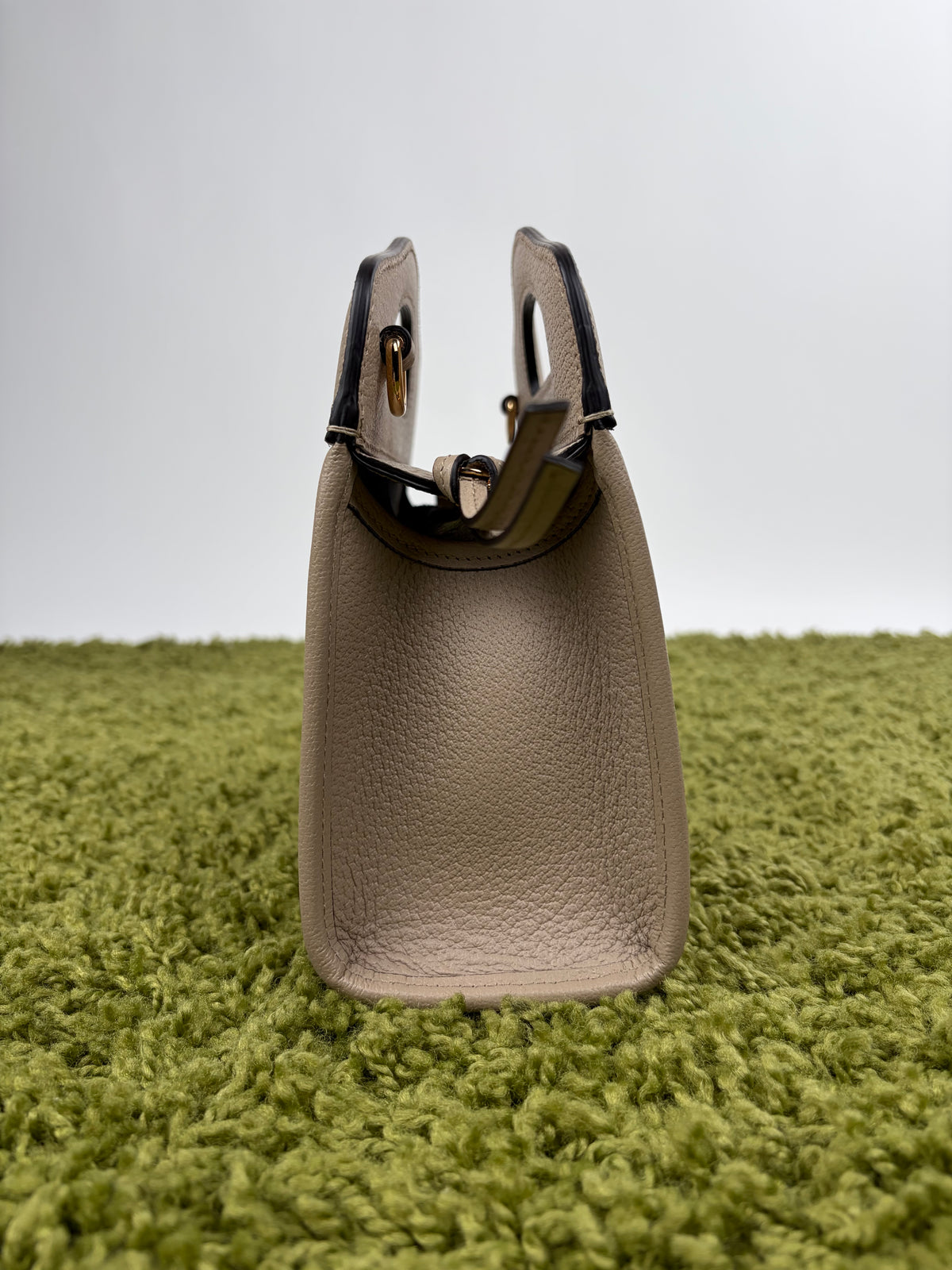Borsa Gucci Ophidia Cut Out Handle Tote Beige