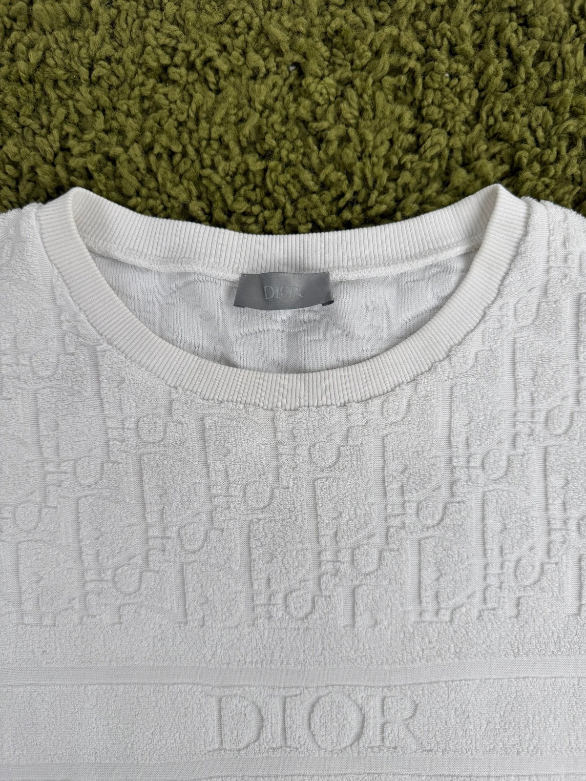 T-Shirt Dior oblique in jacquard S - Second Hand Di Fiore