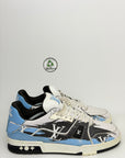 Louis Vuitton Trainer Size 8=42 veste 43 blu bianca e nera