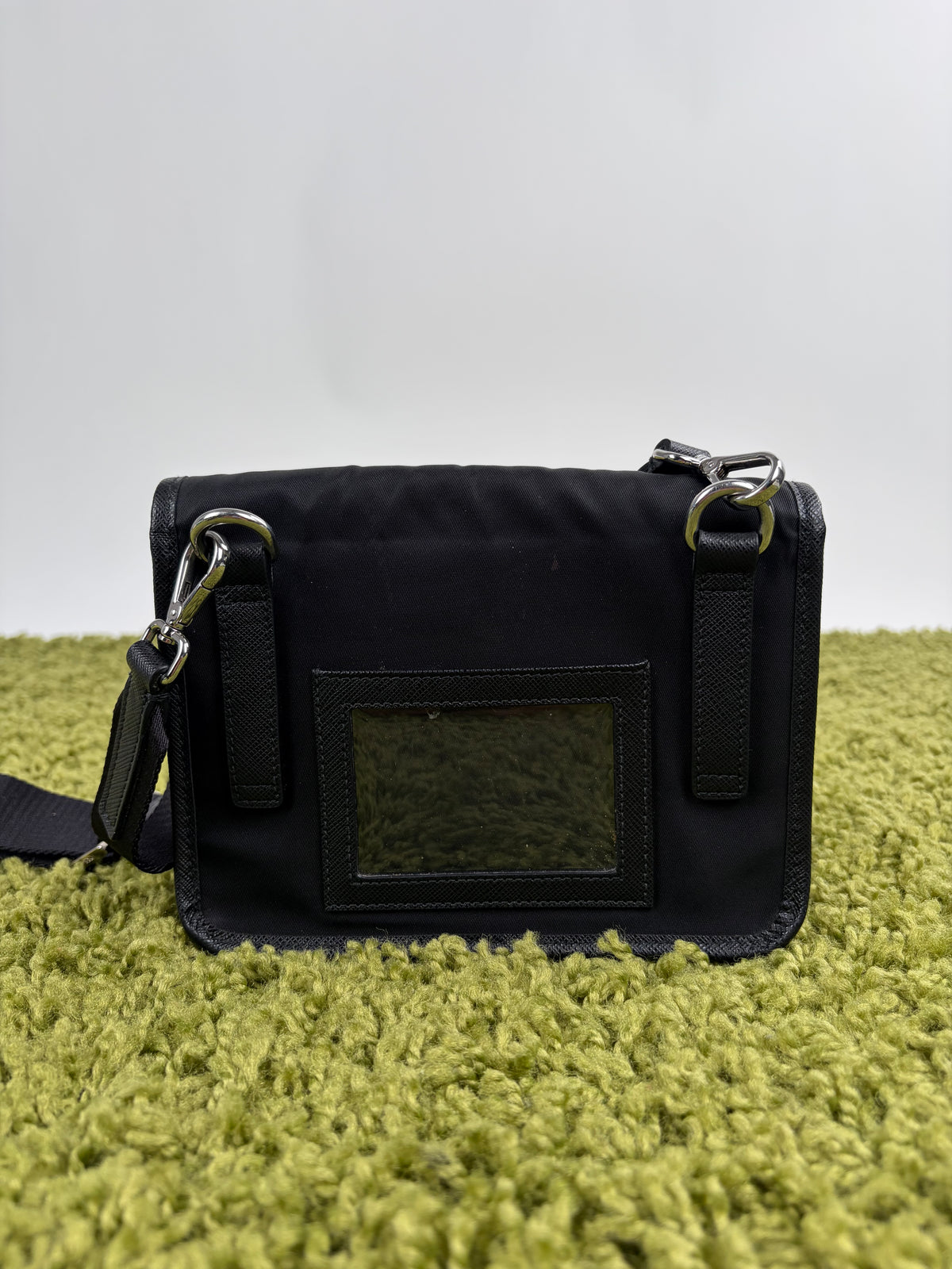 Borsa a tracolla  Prada in Nylon Nero