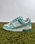 Louis Vuitton Trainer Verde Acqua 7.5