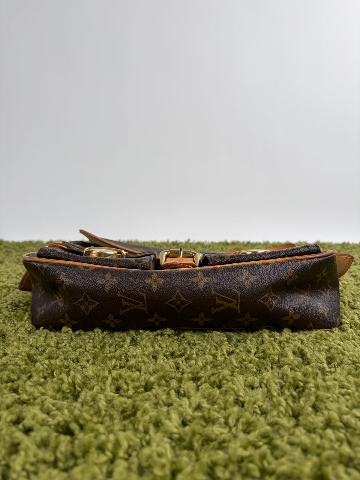 Borsa Monogram Hudson PM Louis Vuitton Marrone