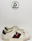 Gucci ace Size 6=40 bianca rossa e verde