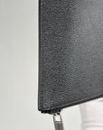 Pochette Givenchy Leo in pelle Nero