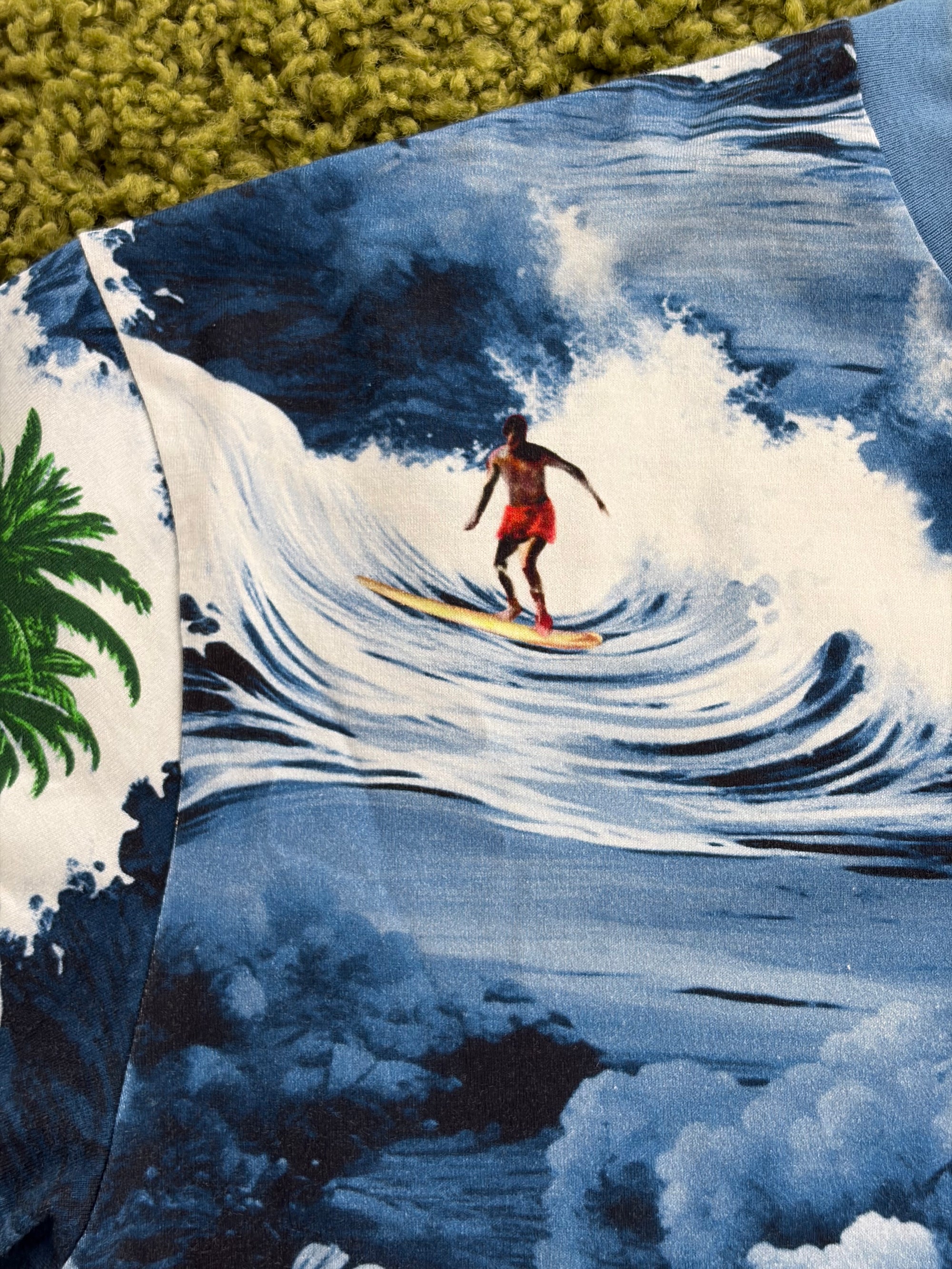 T shirt Louis Vuitton Size XL blu e azzurra