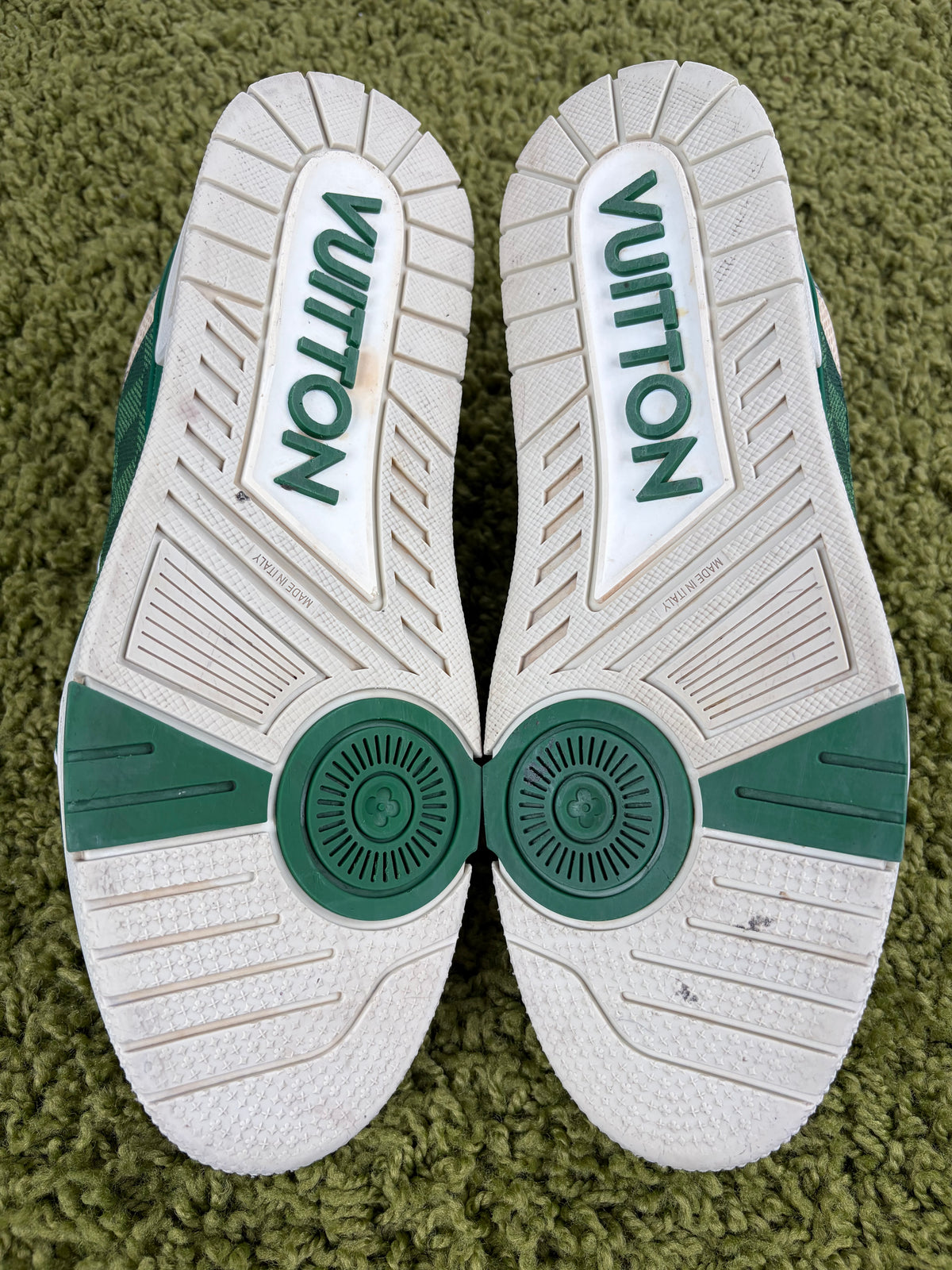 Louis Vuitton Trainer Verde Multicolor 9