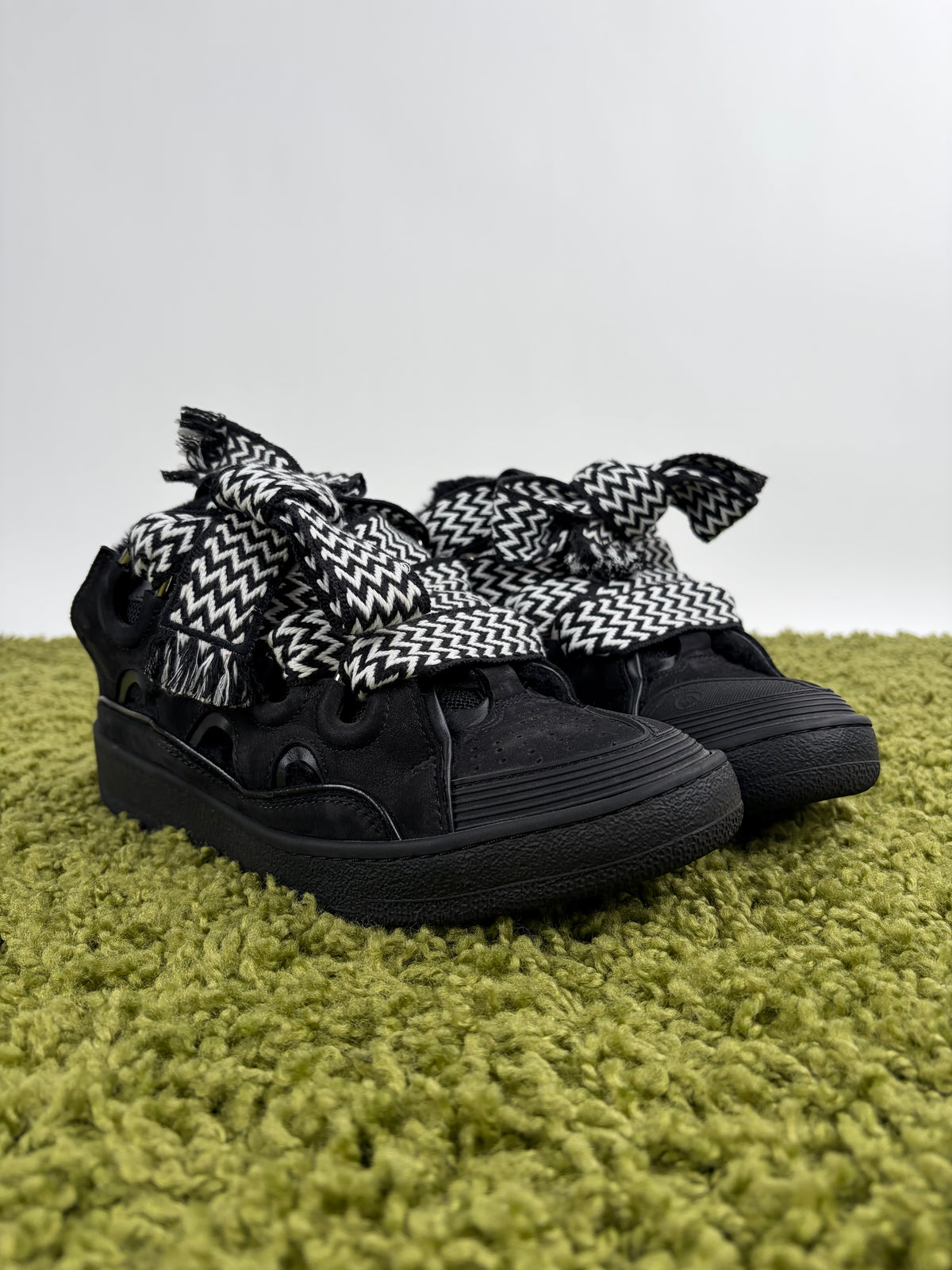 Lanvin Curb Mules Nera 43