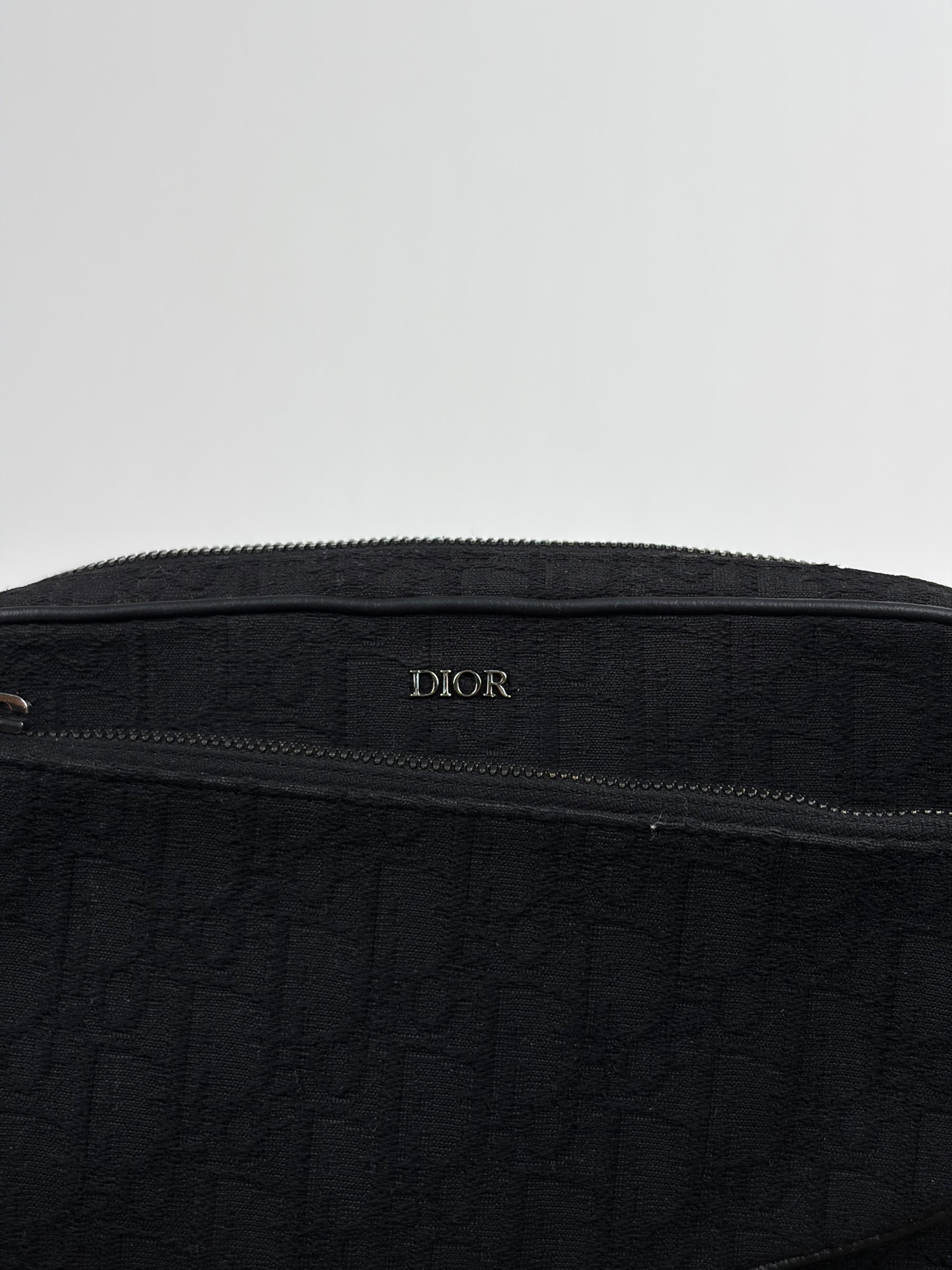 Borsello Dior monogram nero